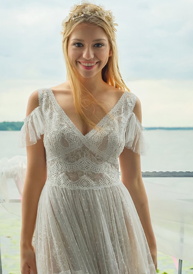 Suknia ślubna Julii z Przyjaciółek zachwyca