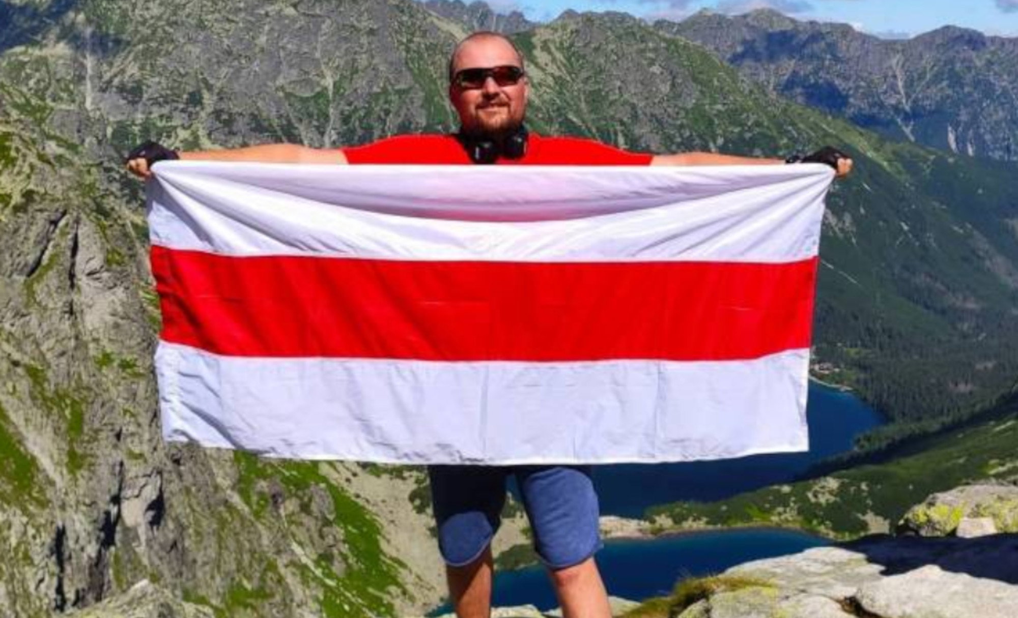 Eugene Silvanovich - białoruski aktywista mieszkający w Polsce