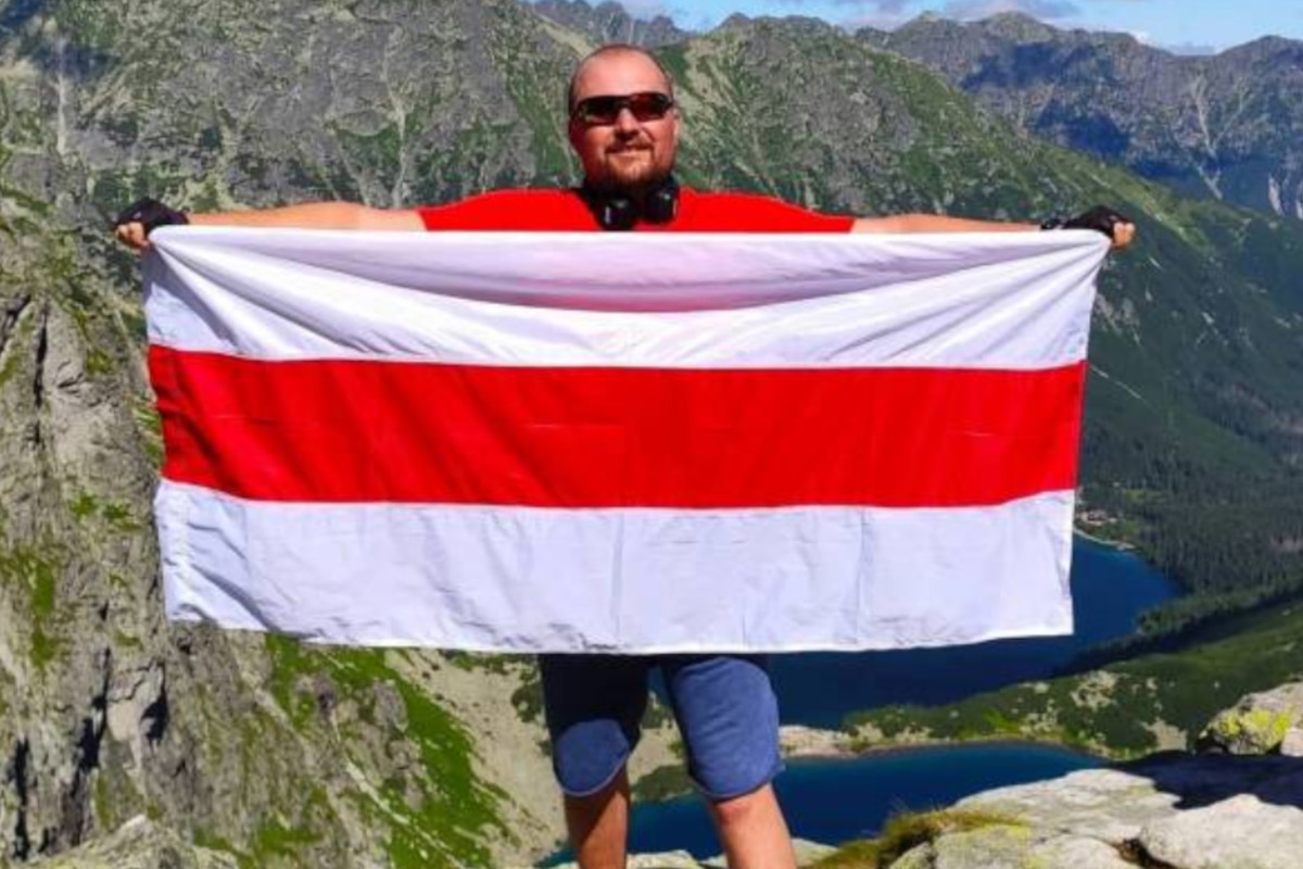 Eugene Silvanovich - białoruski aktywista mieszkający w Polsce