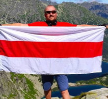 Eugene Silvanovich - białoruski aktywista mieszkający w Polsce