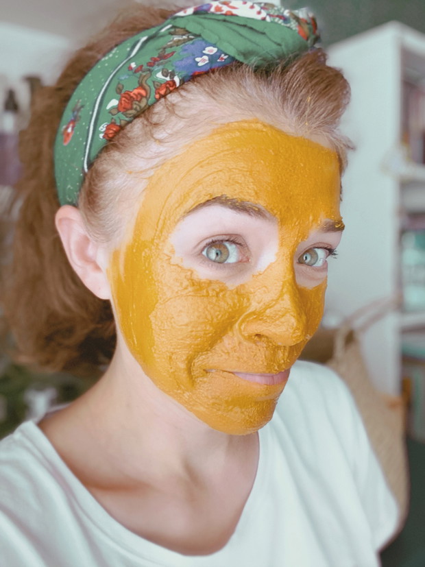 Maseczka z kurkumy - czy działa? Przetesowałam i mówię: TAK!