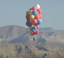 David Blaine: Lot balonami nad Arizoną