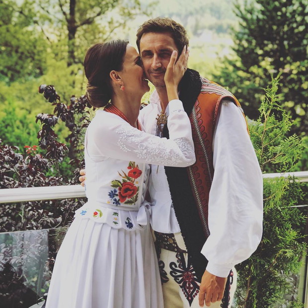 Paulina Krupińska i niebanalna suknia ślubna