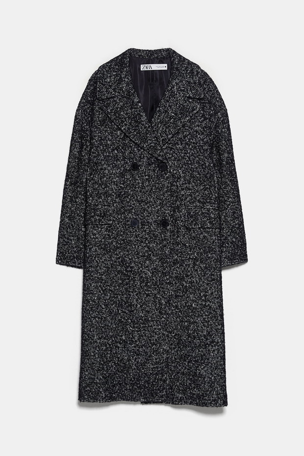 Płaszcz w jodełkę