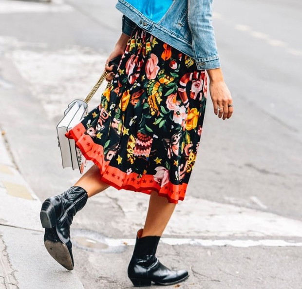 Skórzane botki na jesień