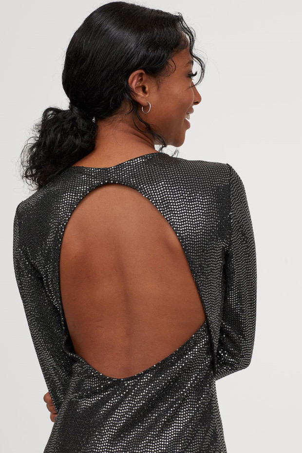 Sukienka bez pleców H&M