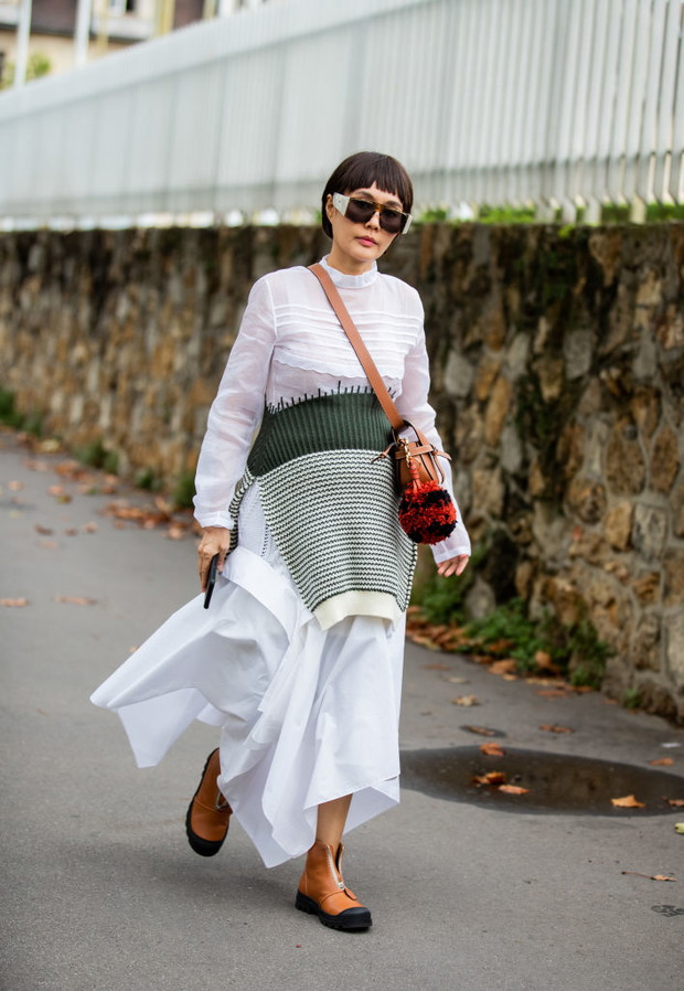 Modna biała sukienka: trendy moda wiosna 2020