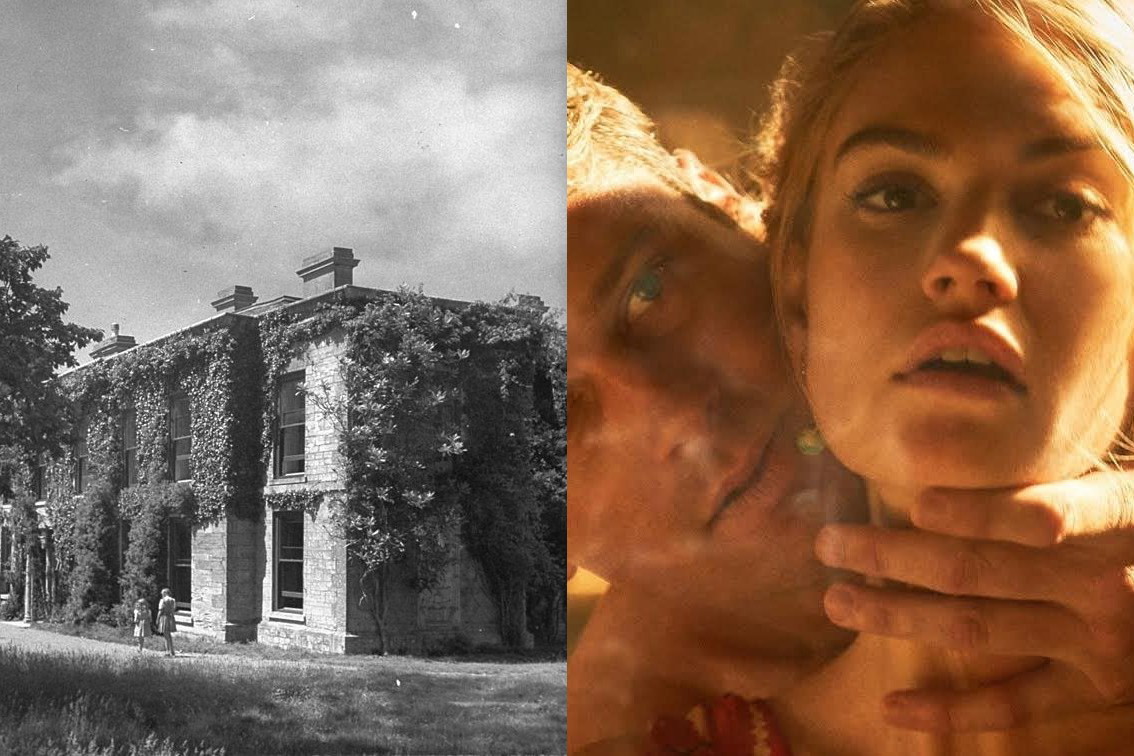 Tajemniczy dom z filmu "Rebeka"