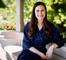 Fińska premier pokazała się bez stanika