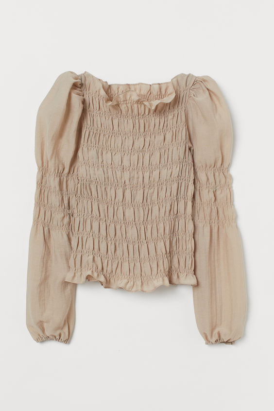 Bluzka z kołnierzykiem H&M 149,99 zł