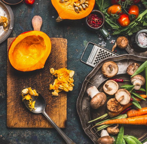 Waga: Dieta oparta na dużej ilości surowych warzyw