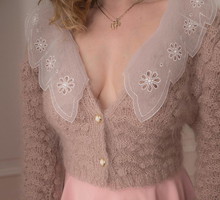 Sweter w stylu vintage