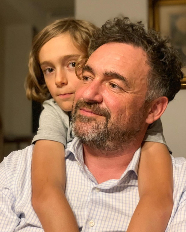 Mąż Anny Kalczyńskiej i dzieci