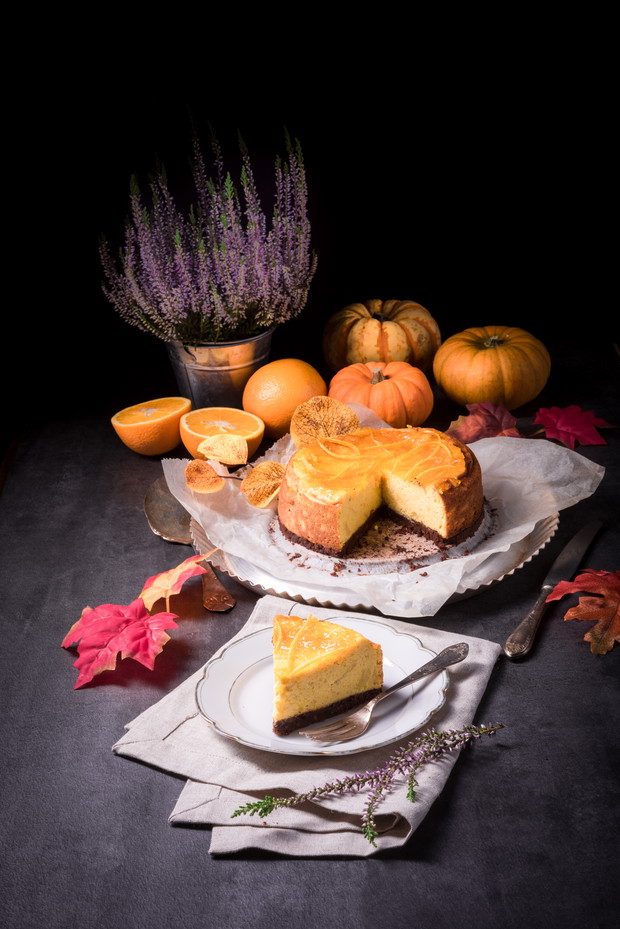 Przepisy z dyni - dyniowy sernik