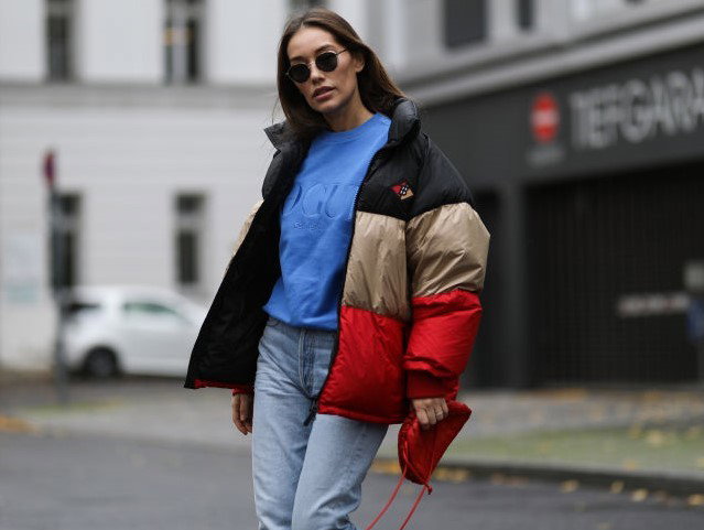 Kurtka puchowa na zimę