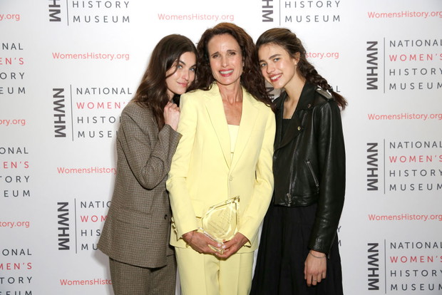 Andie MacDowell z córkami Rainey Qualley i Margaret Qualley