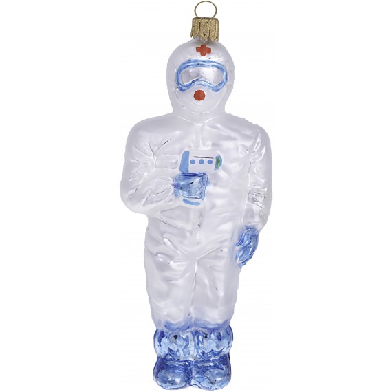 Koronawirus a Święta. Covidowe bombki na choinkę