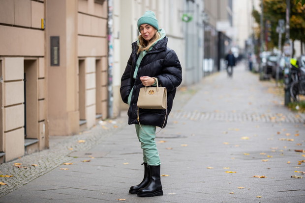 Kurtka puchowa na zimę