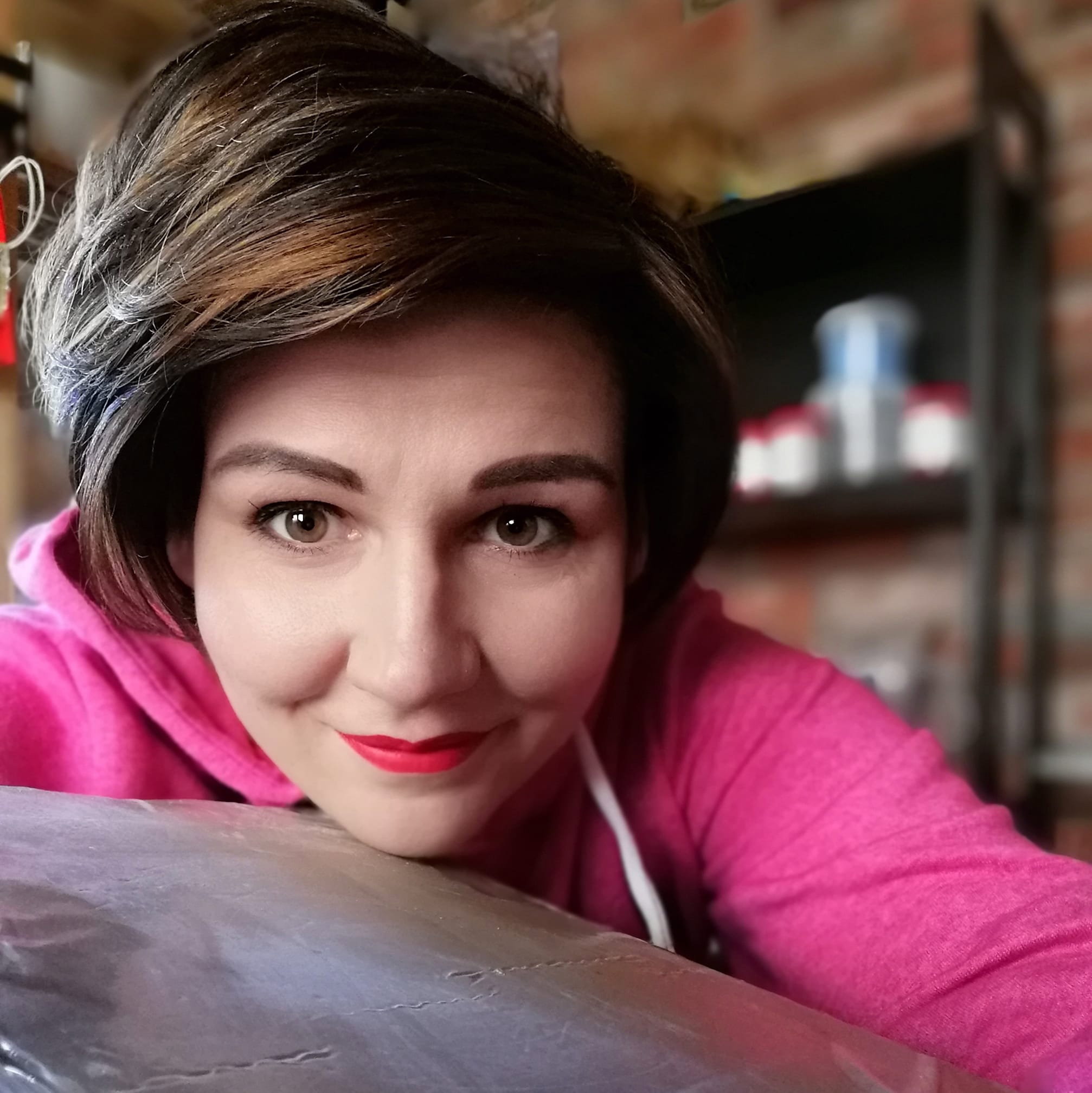 Kuchnia w stylu vintage artystycznej Kasi