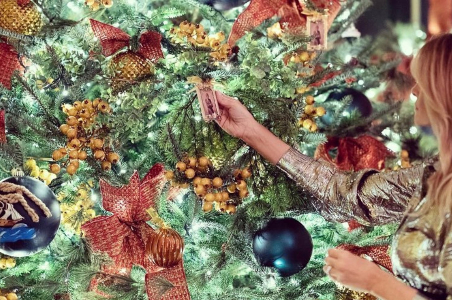 Melania Trump po raz ostatni udekorowała Biały Dom na Święta