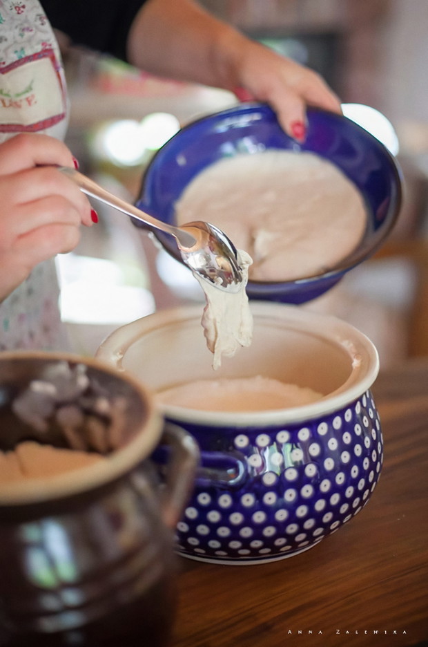 Kuchnia w stylu vintage artystycznej Kasi