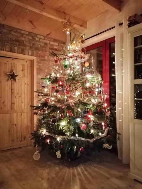 Kuchnia w stylu vintage artystycznej Kasi