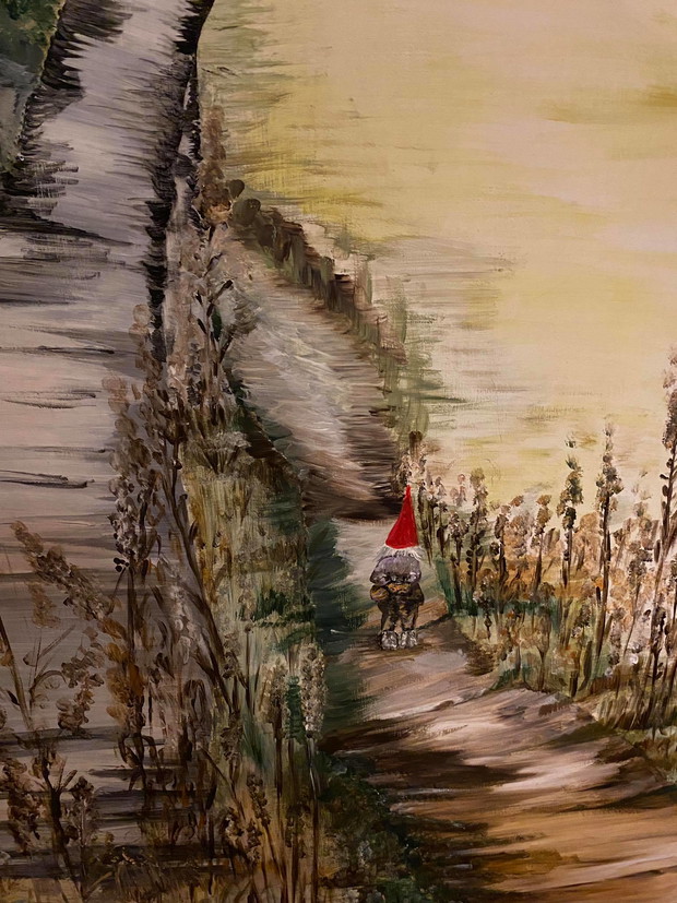 Kuchnia w stylu vintage artystycznej Kasi