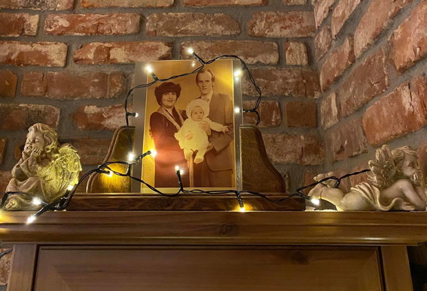 Kuchnia w stylu vintage artystycznej Kasi