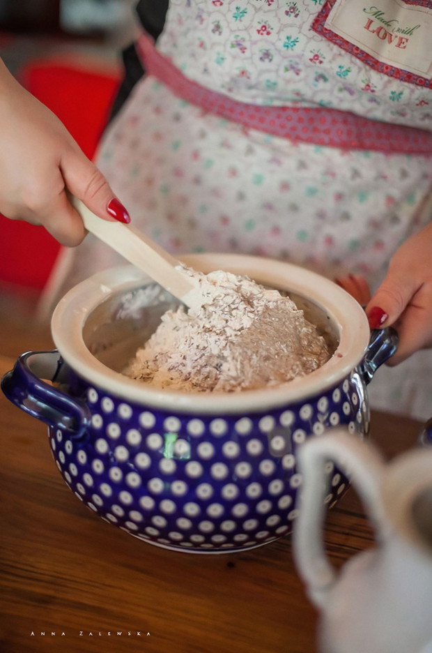 Kuchnia w stylu vintage artystycznej Kasi