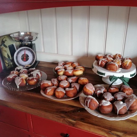 Kuchnia w stylu vintage artystycznej Kasi