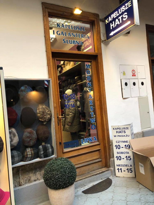 Maria Lipka i jej sklep z kapeluszami na Floriańskiej!