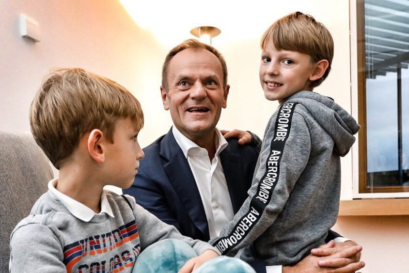 Donald Tusk: wnuki