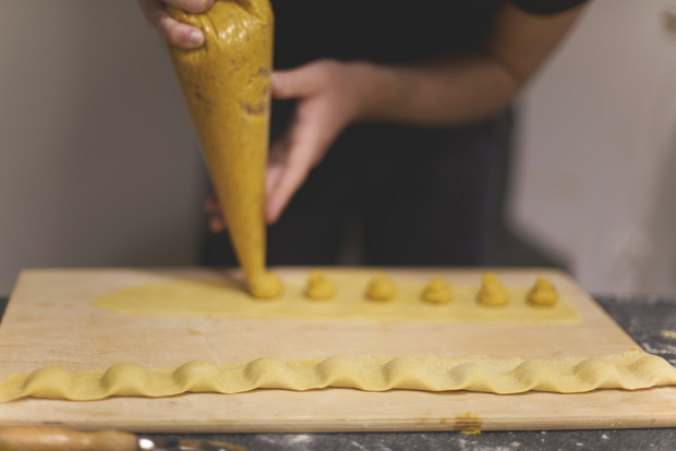 Przepisy na Święta Matteo Brunetti - słoneczne ravioli z dynią