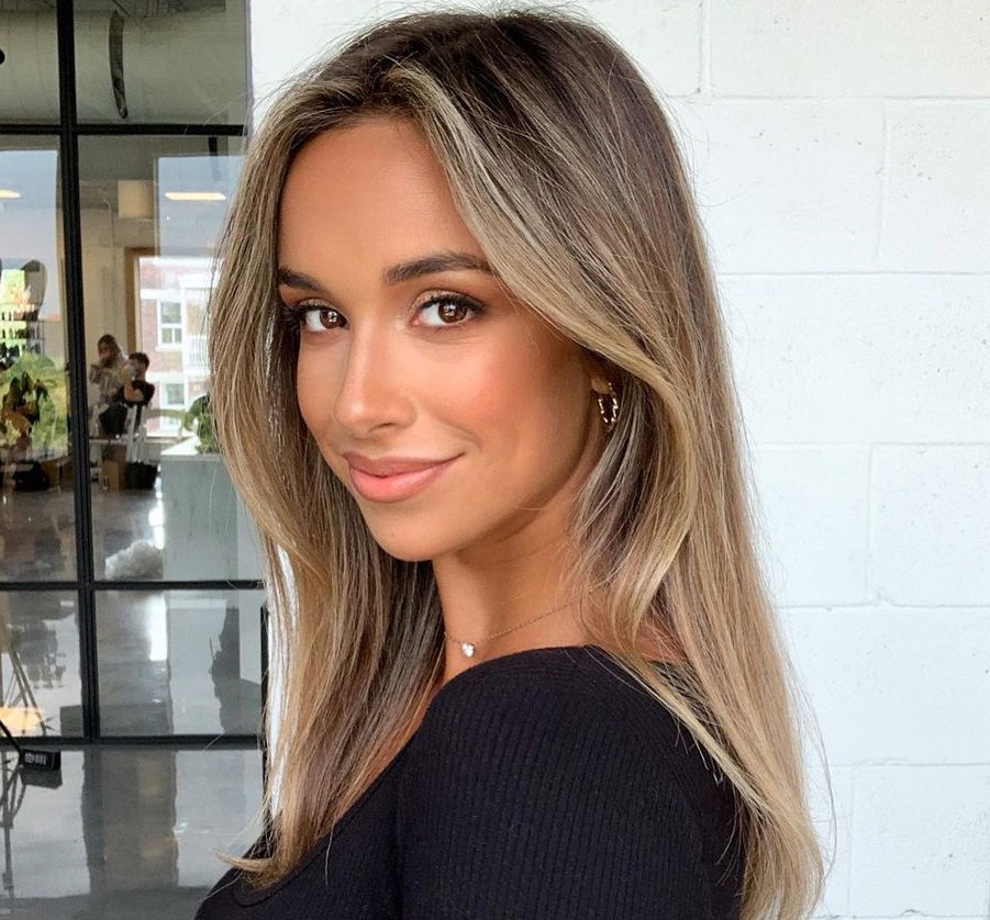 Modne blondy na zimę: kremowy