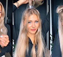 Modne fryzury 2021: Jak zrobić koczek na shake'a z McDonald's?