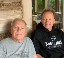 Jerzy Stuhr i Maciej Stuhr