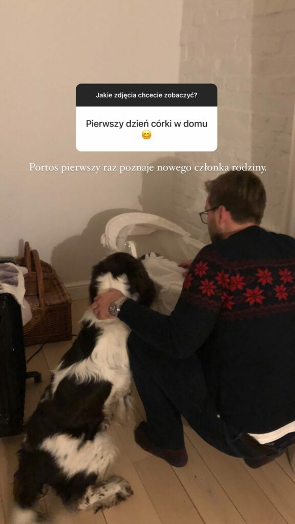 Kasia Tusk i zdjęcie z pierwszego dnia jej córeczki w domu