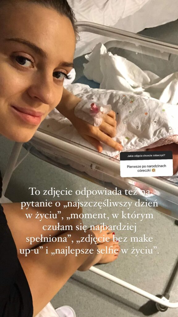 Kasia Tusk opublikowała zdjęcie z porodówki