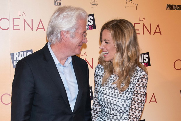 Richard Gere z żoną