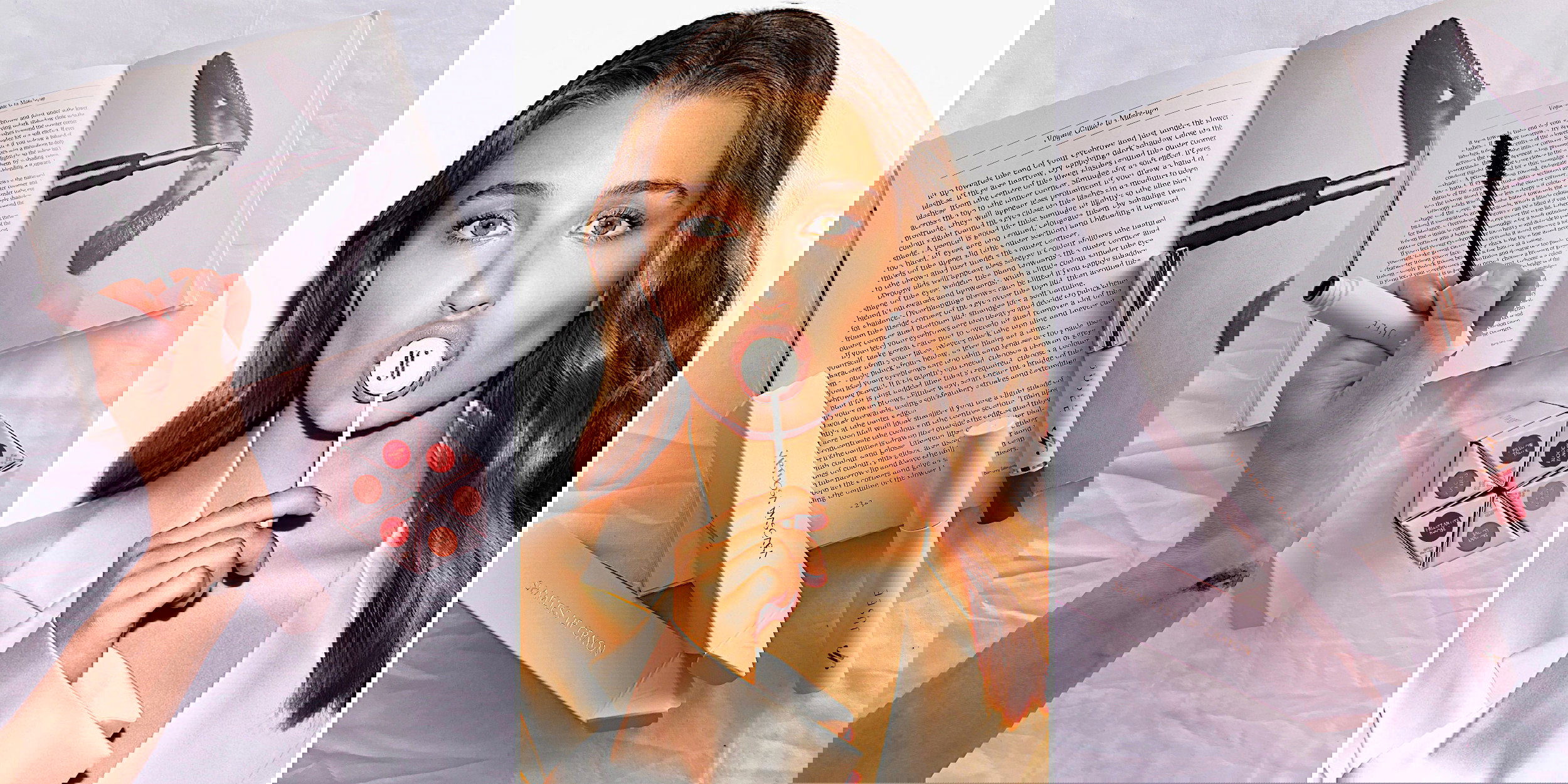 Kosmetyki Julii Wieniawy Jusee - testujemy tusz do rzęs i pomadkę do ust