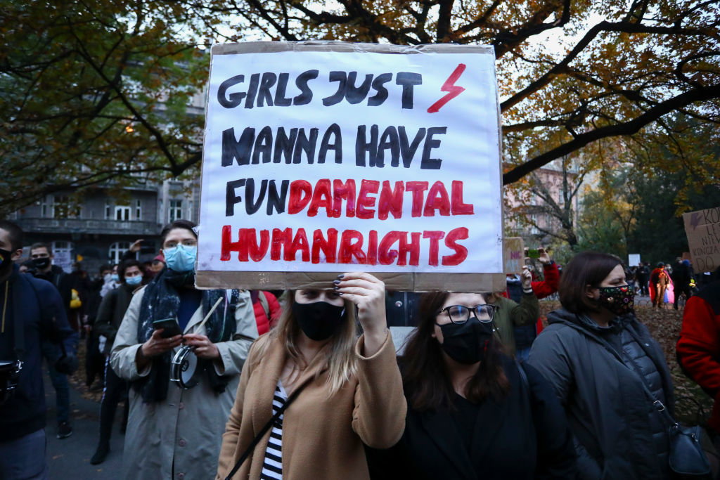 Strajk Kobiet po opublikowaniu wyroku TK w sprawie aborcji