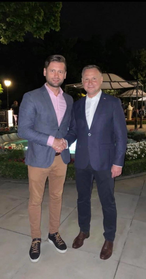 Poseł Kamil Bortniczuk