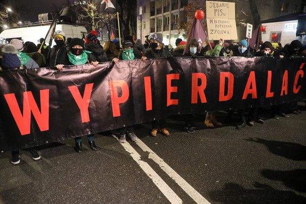 Strajk Kobiet - protesty po opublikowaniu wyroku Trybunały Konstytucyjnego