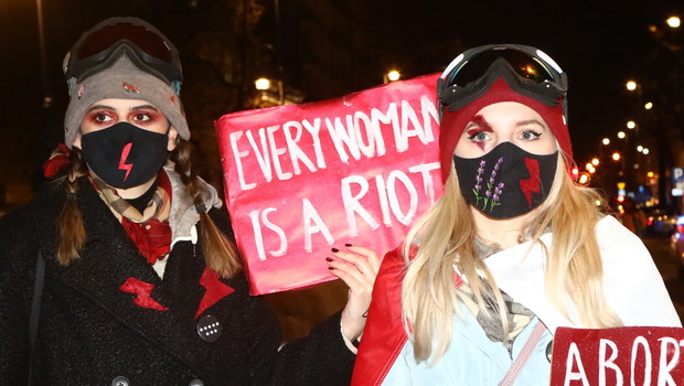 Strajk Kobiet - protesty po opublikowaniu wyroku Trybunały Konstytucyjnego