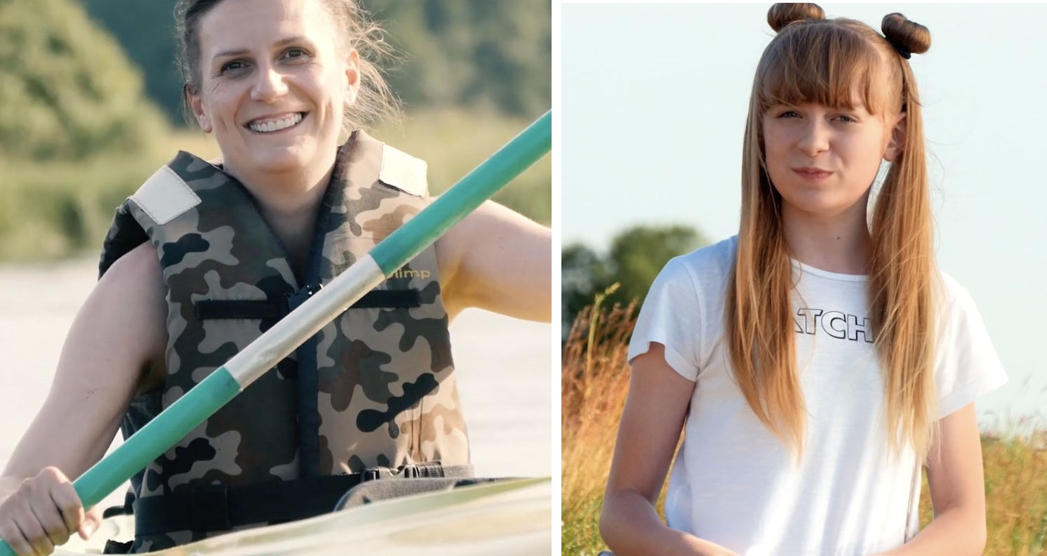 Mariola Zenik i Nela Zawadzka