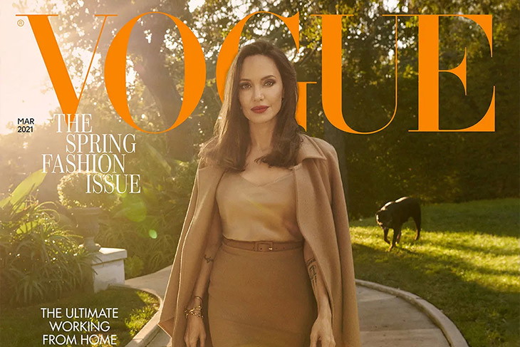 Angelina Jolie w marcowym wydaniu Vogue UK o prawach człowieka i starzeniu się