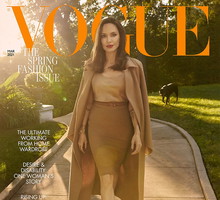 Angelina Jolie w marcowym wydaniu Vogue UK o prawach człowieka i starzeniu się