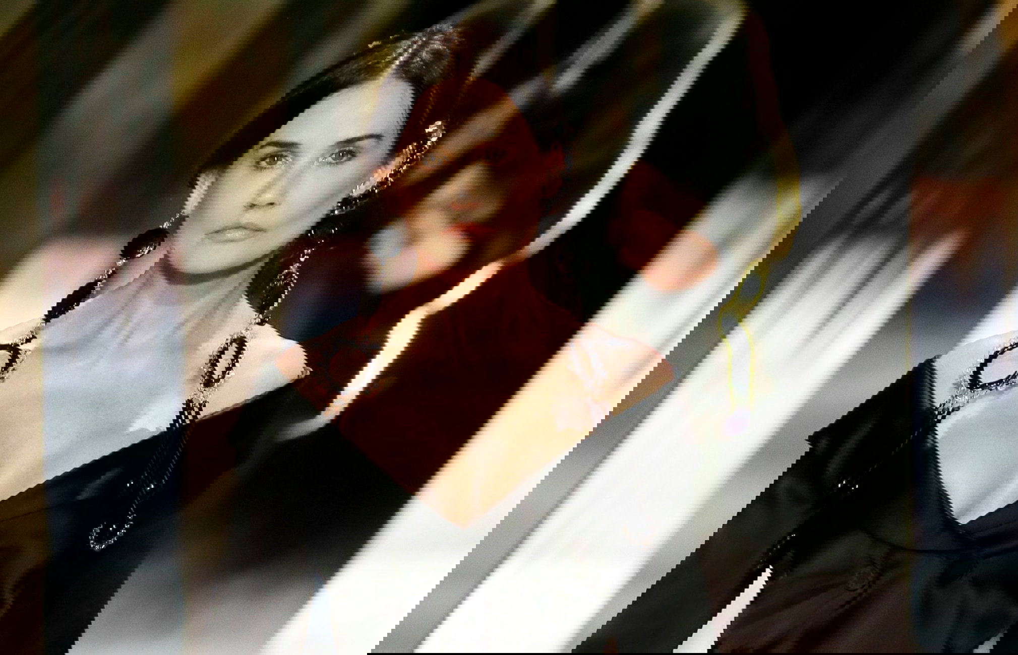 Demi Moore zdradza, co stało się na pokazie Fendi z jej twarzą