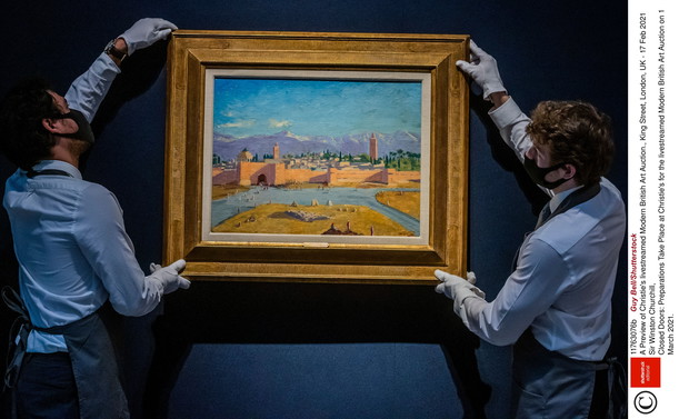 Angelina Jolie sprzedaje obraz Winstona Churchilla