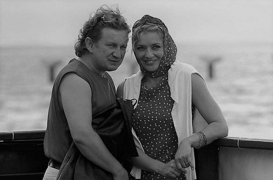 Paweł Królikowski z żoną Małgorzatą